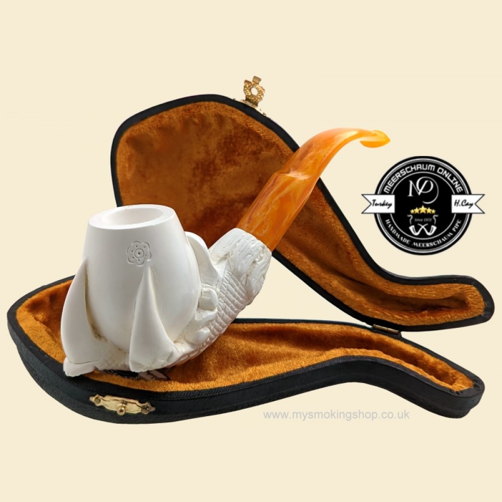 Block Meerschaum Eagle Claw top